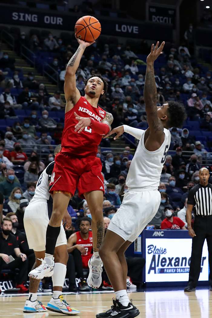 USATSI_17784339 Trey McGowens vs Penn State MBB 2022.02.27